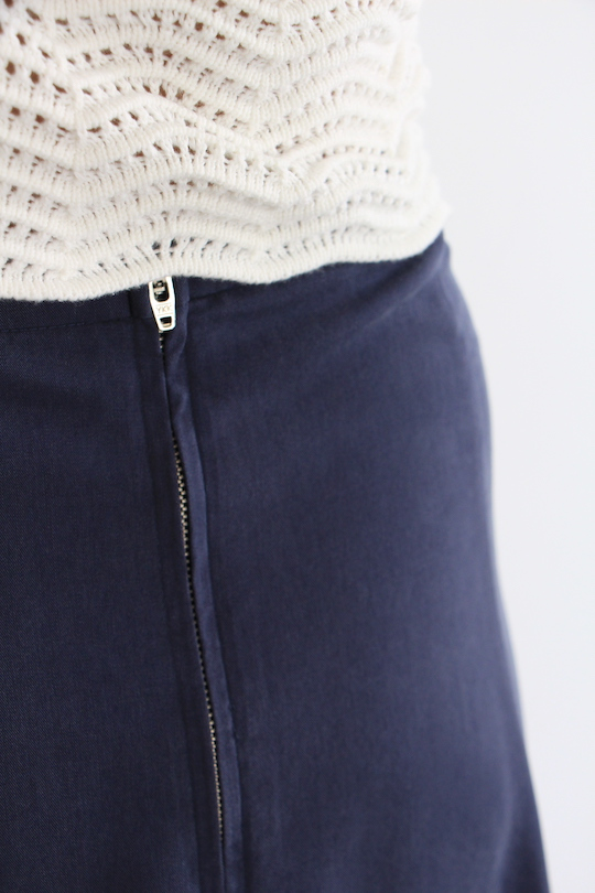 SUITE13LAB BORNEO SKIRT -NAVY-