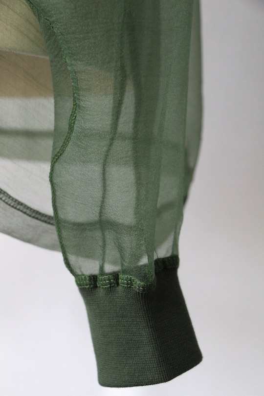 ESTHÉ organza Sweatshirt green