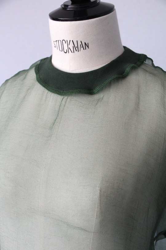 ESTHÉ organza Sweatshirt green