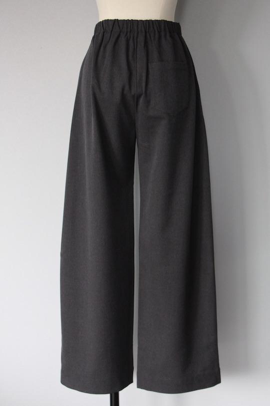 SUNCOO  wide leg pants gray