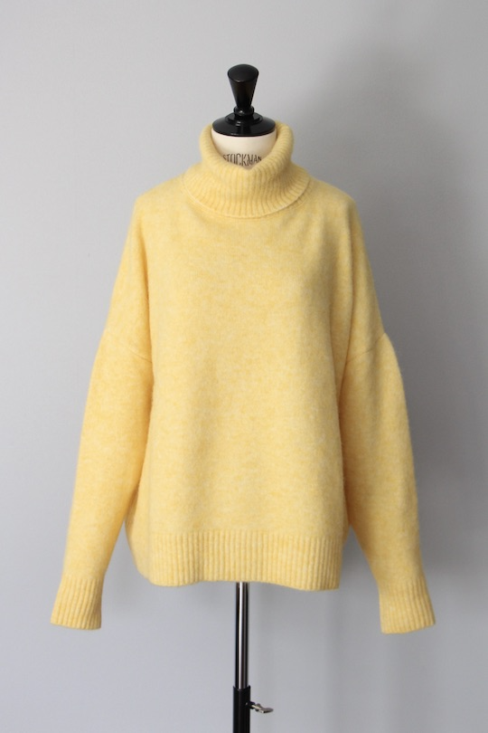 RITA ROW yellow turtle knit