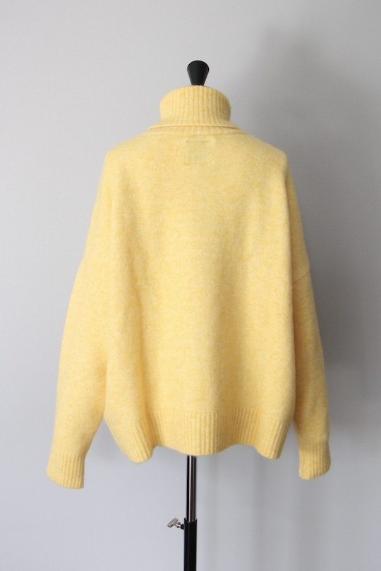 RITA ROW yellow turtle knit