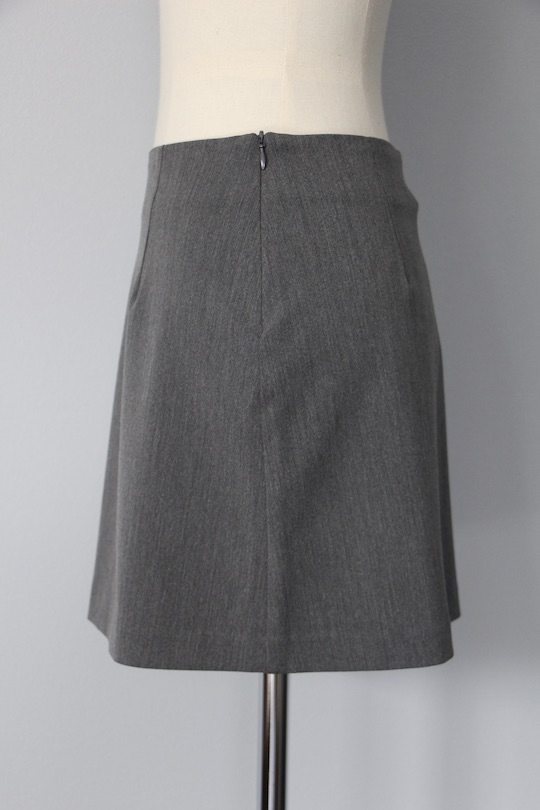 RITA ROW gray mini skirt