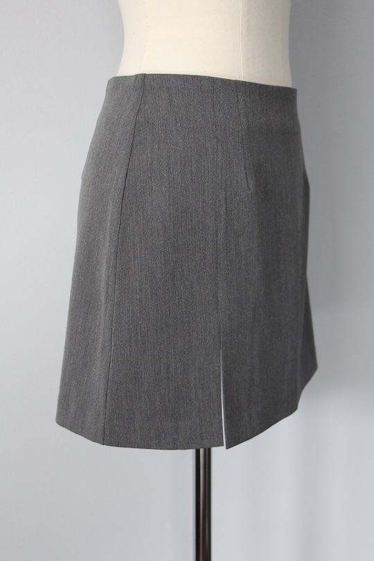 RITA ROW gray mini skirt