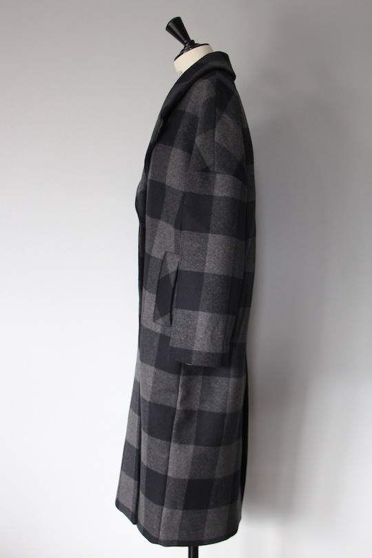 RITA ROW gray plaid coat