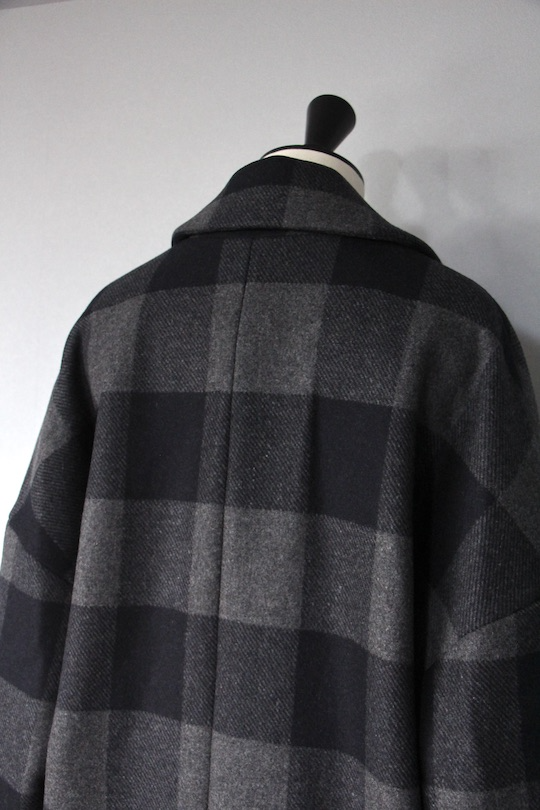 RITA ROW gray plaid coat