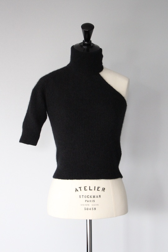 roberto collina asymmetric turtle knit