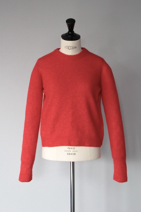 roberto collina cashmere red knit