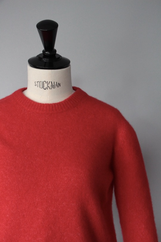 roberto collina cashmere red knit