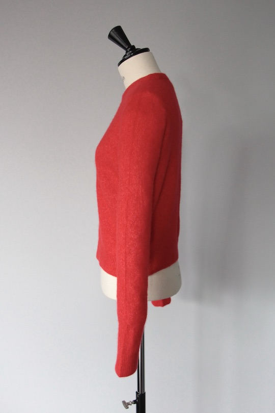 roberto collina cashmere red knit