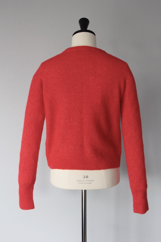 roberto collina cashmere red knit