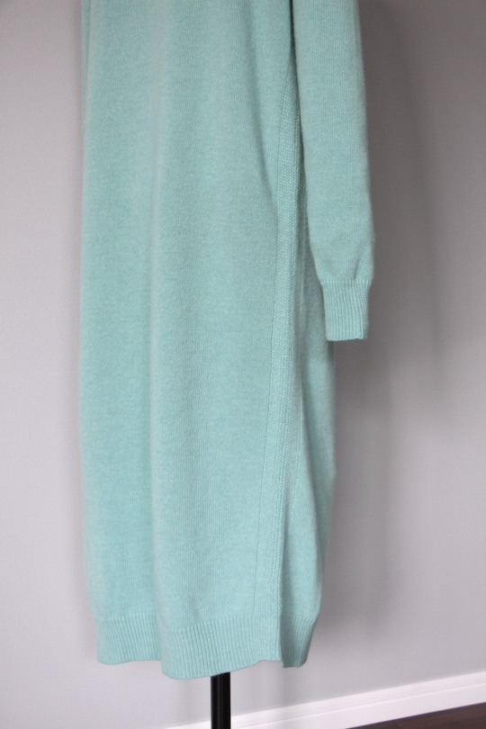 roberto collina mint blue turtle dress