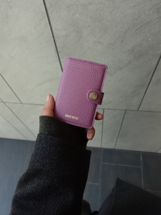 SECRID miniwallet  Orchid