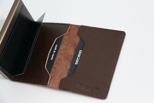 SECRID slimwallet veg espresso brown