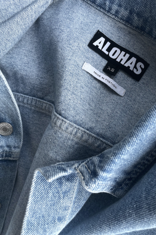 ALOHAS Alaska Bule Denim Jacket