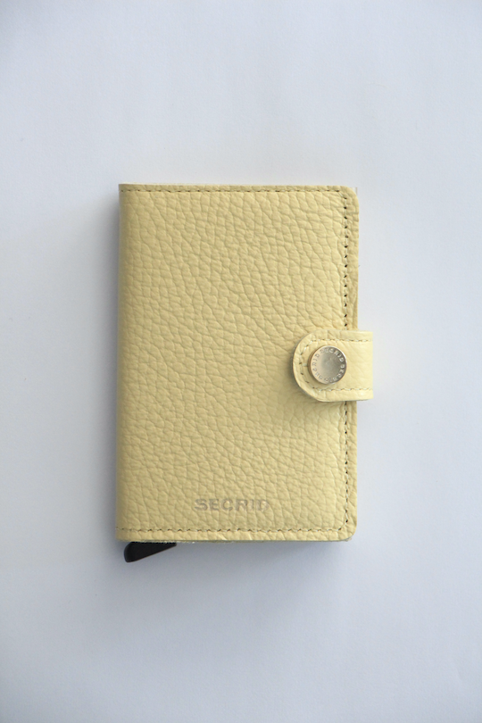 SECRID miniwallet  Butter yellow