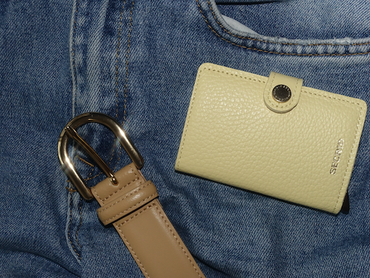 SECRID miniwallet  Butter yellow