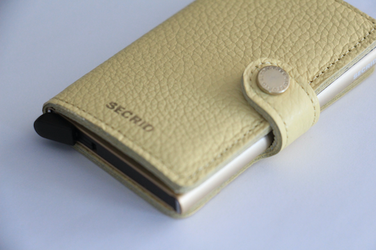 SECRID miniwallet  Butter yellow