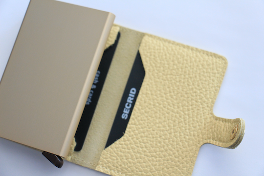 SECRID miniwallet  Butter yellow