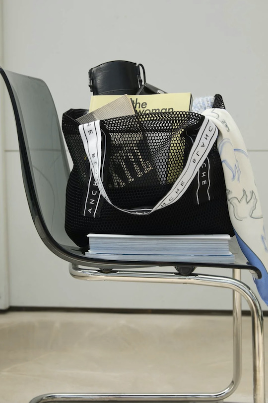 BLANCHE Mesh tote bag