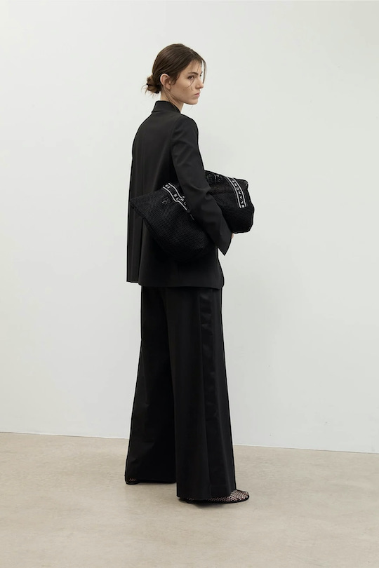 BLANCHE Mesh tote bag