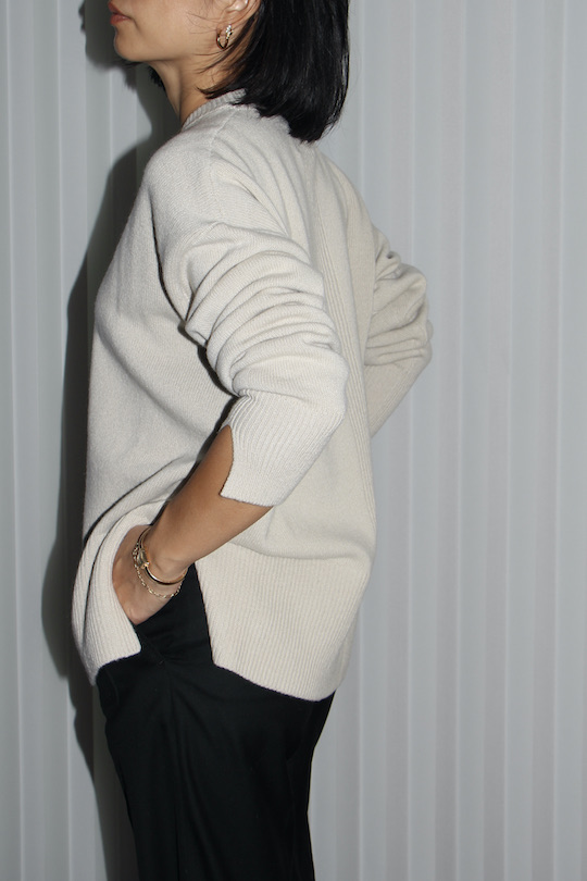 roberto collina OVERSIZED LIB KNIT