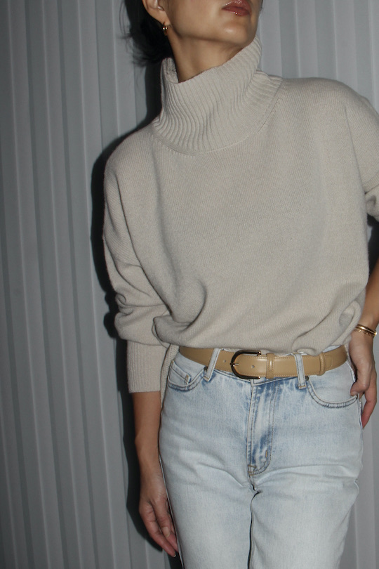 roberto collina OVERSIZED  TURTLE KNIT