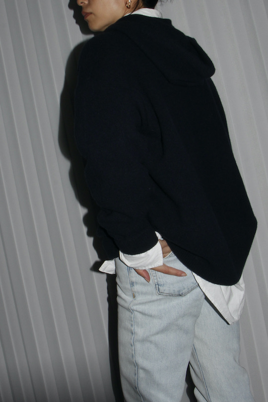 roberto collina WOOL HOODIE