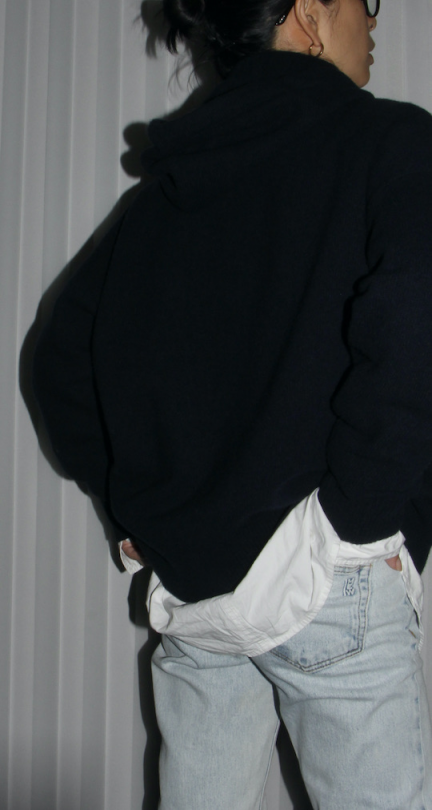 roberto collina WOOL HOODIE