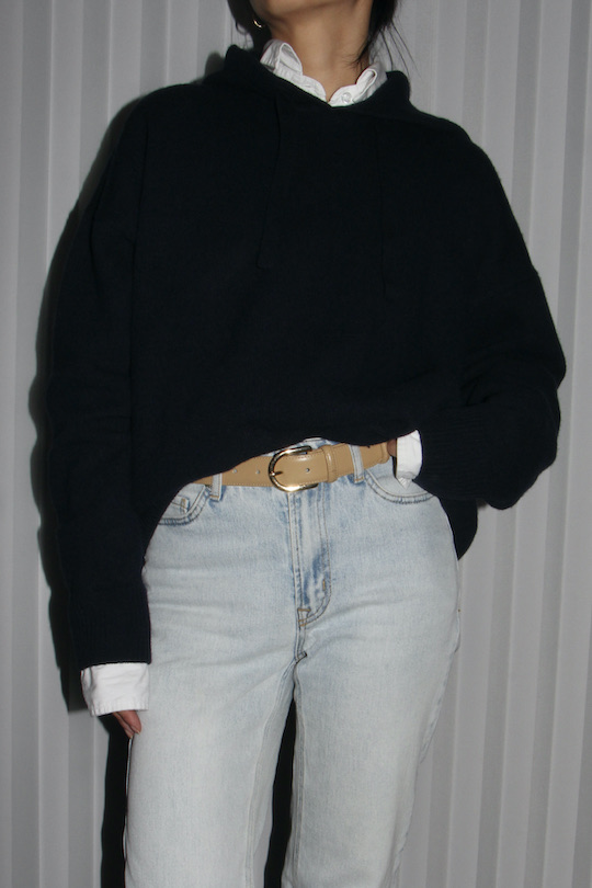 roberto collina WOOL HOODIE