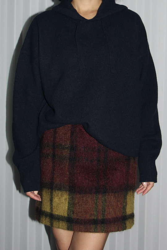 roberto collina WOOL HOODIE