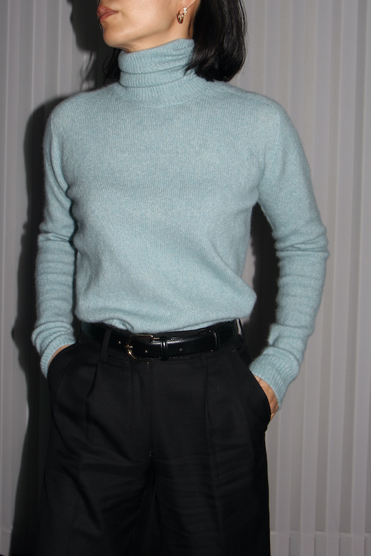 roberto collina CASHMERE AND SILK TURTLENECK