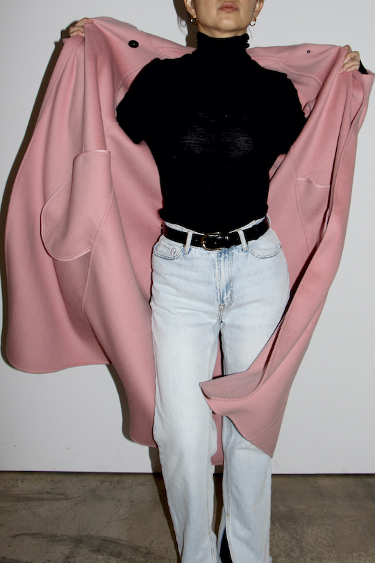 LIVIANA CONTI KURT WOOL COAT