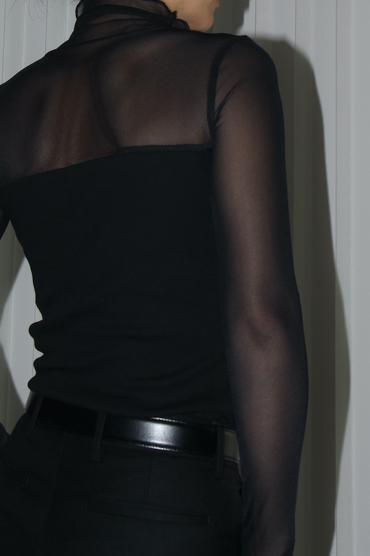 JAN 'N JUNE MESH TURTLENECK 