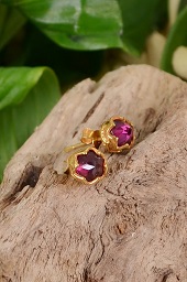 Katie diamond jewelry stone earrings