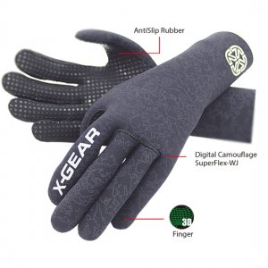 1.5mm Super Flex D-Camo Glove