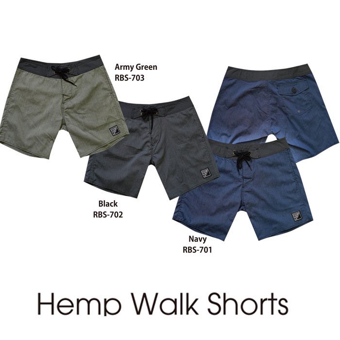 Rincon Hemp Walk Shorts 2024SS - TMP オフィシャルストアー