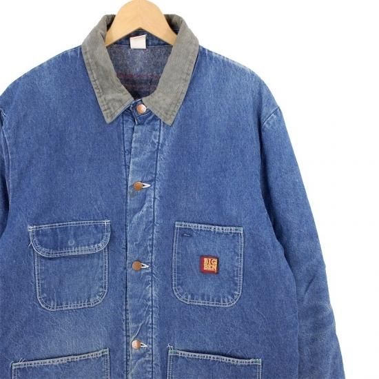 BIG BEN by Wrangler 80's USA製 デニムカバーオール デニムブルー系 ...