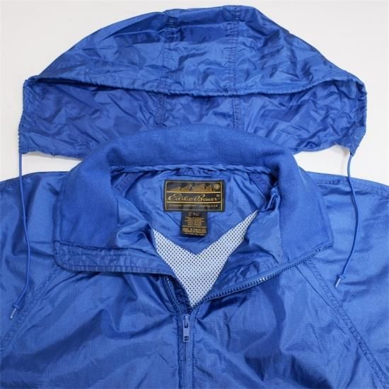 メンズUS-Lサイズ 80's Eddie Bauer エディーバウアー ジップアップ ...