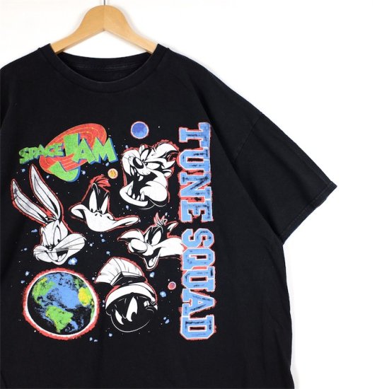 SPACE JAM スペースジャム クルーネック半袖プリントTシャツ メンズUS