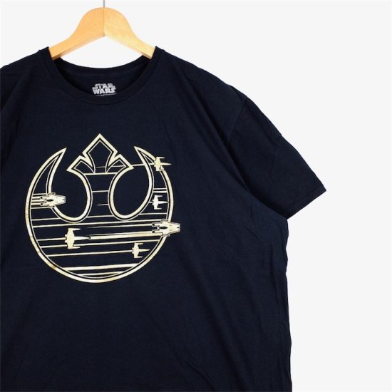 STAR WARS スターウォーズ 半袖プリントTシャツ メンズUS-2XLサイズ