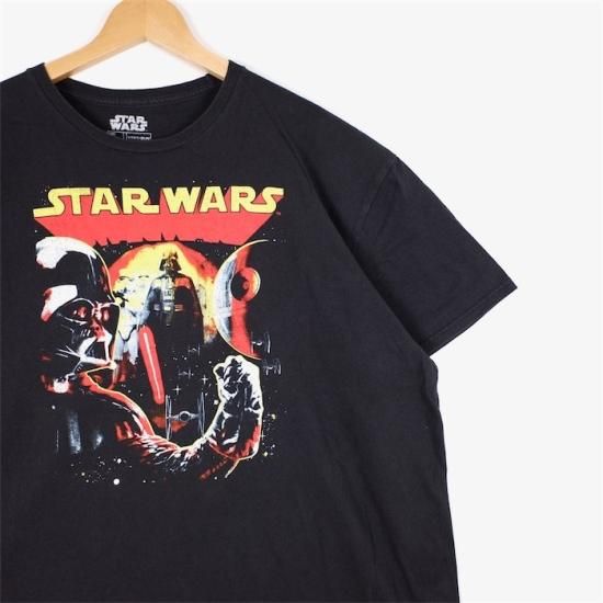 STAR WARS スターウォーズ 半袖プリントTシャツ メンズUS-2XLサイズ 