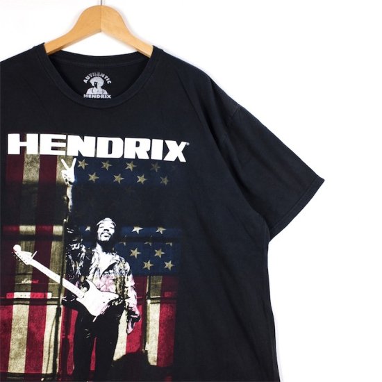 Jimi Hendrix ジミヘンドリックス 半袖プリントTシャツ メンズUS-2XL