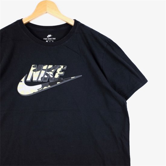 NIKE ナイキ クルーネック半袖プリントTシャツ メンズUS-XXLサイズ