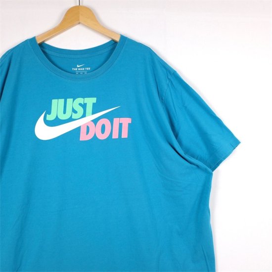 特大 NIKE ナイキ クルーネック半袖プリントTシャツ メンズUS-4XLT