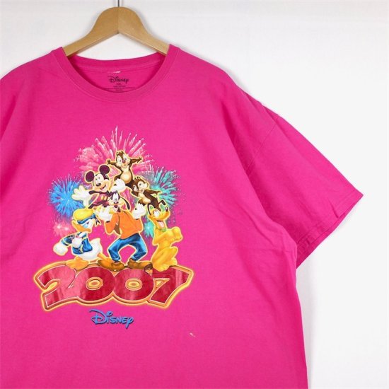 メンズUS-XXLサイズ 00's ディズニー 半袖プリントTシャツ ミッキー