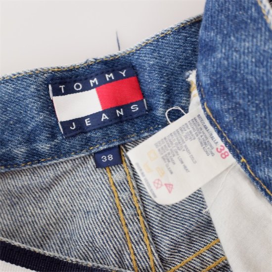 90's TOMMY JEANS トミージーンズ デニムショートパンツ メンズW38