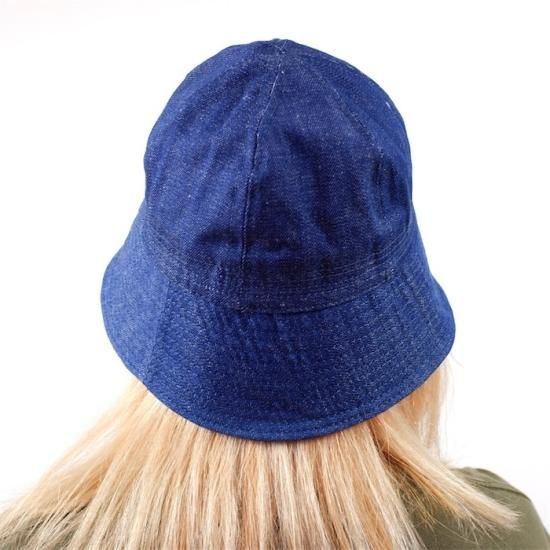新品未使用品 デニムセーラーハット メンズL-XLサイズ相当 内周約60cm