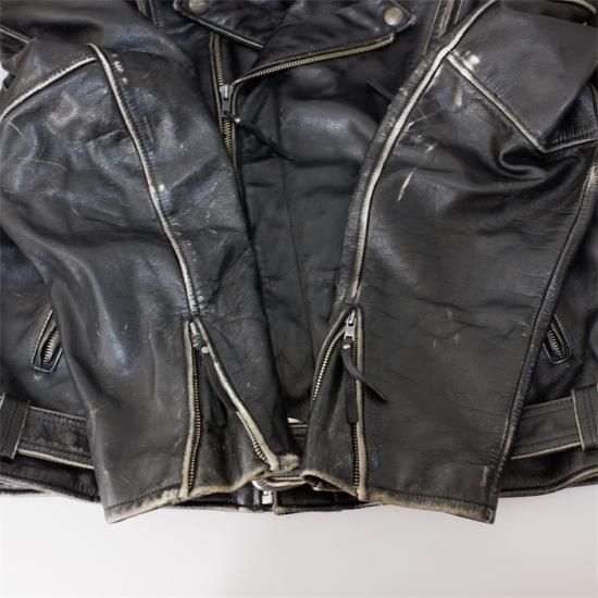 ハーレーダビッドソン レザーダブルライダースジャケット メンズUS-2XL