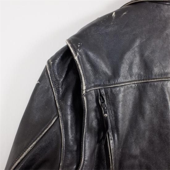 ハーレーダビッドソン レザーダブルライダースジャケット メンズUS-2XL
